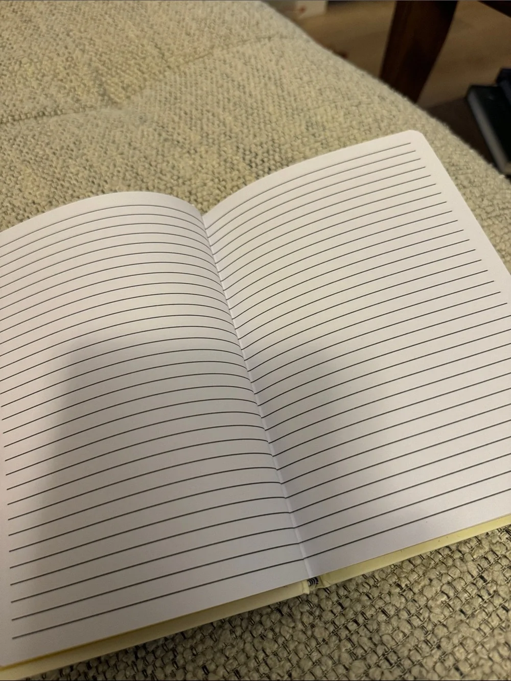 Free with purchase unused lined notebook You Had Me At Meow cat image